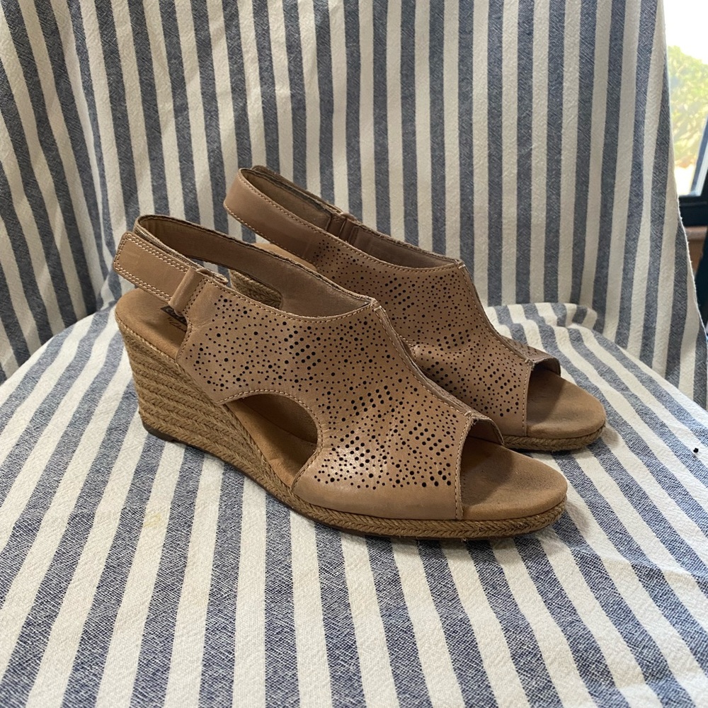 Clarks Collection Wedge Sandals
